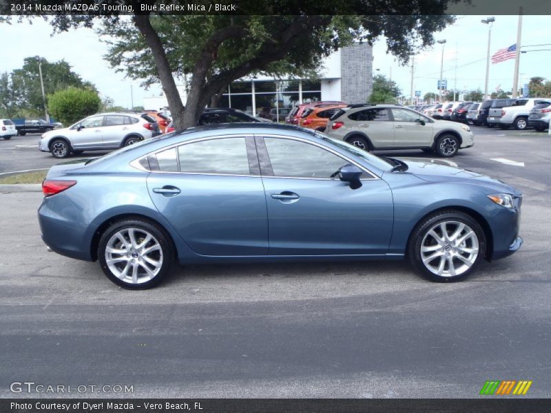 Blue Reflex Mica / Black 2014 Mazda MAZDA6 Touring