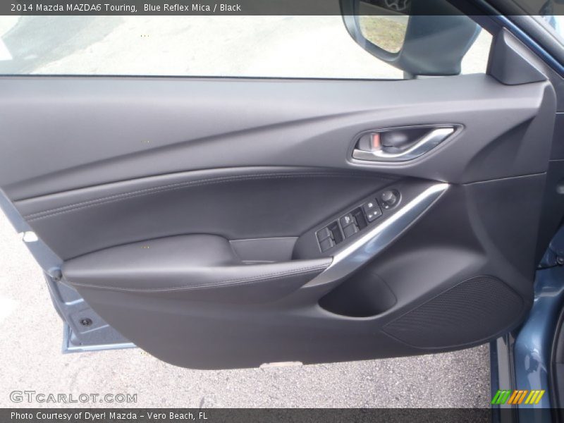 Blue Reflex Mica / Black 2014 Mazda MAZDA6 Touring