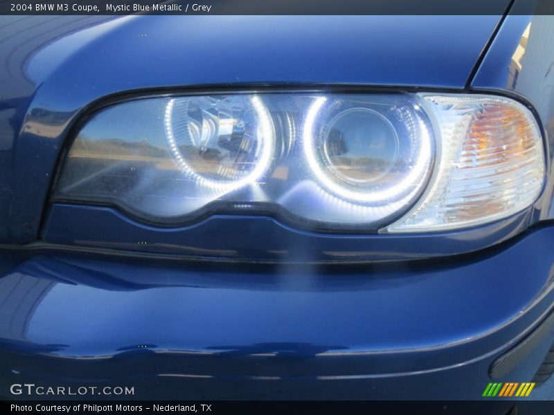 Mystic Blue Metallic / Grey 2004 BMW M3 Coupe