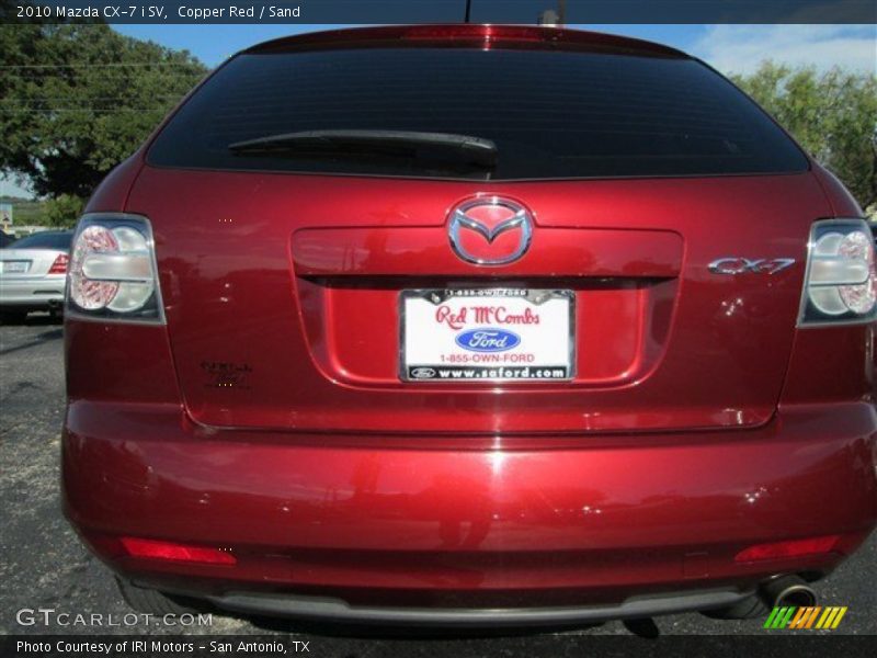 Copper Red / Sand 2010 Mazda CX-7 i SV