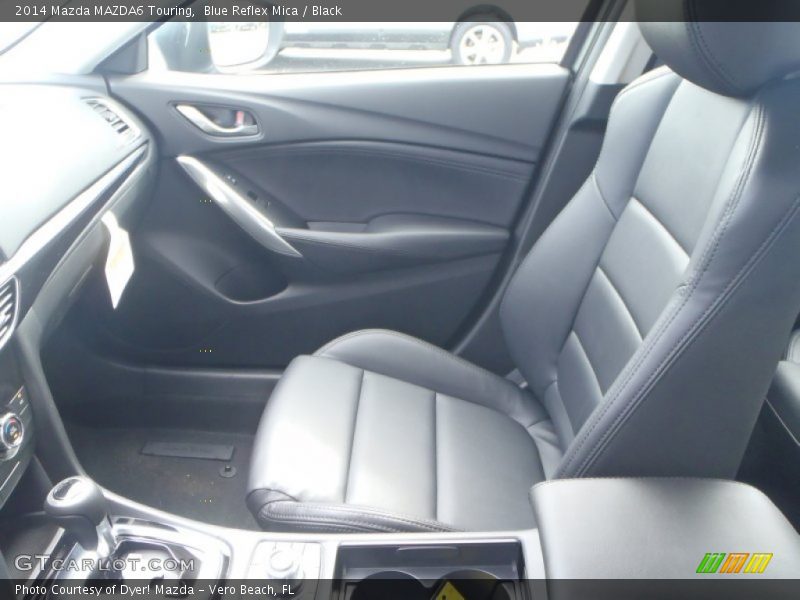 Blue Reflex Mica / Black 2014 Mazda MAZDA6 Touring