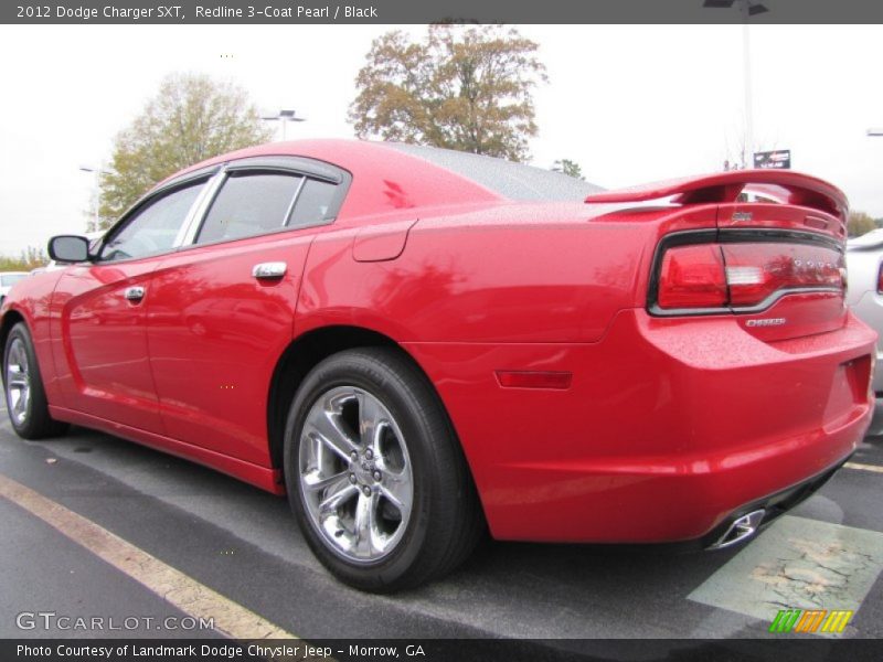 Redline 3-Coat Pearl / Black 2012 Dodge Charger SXT