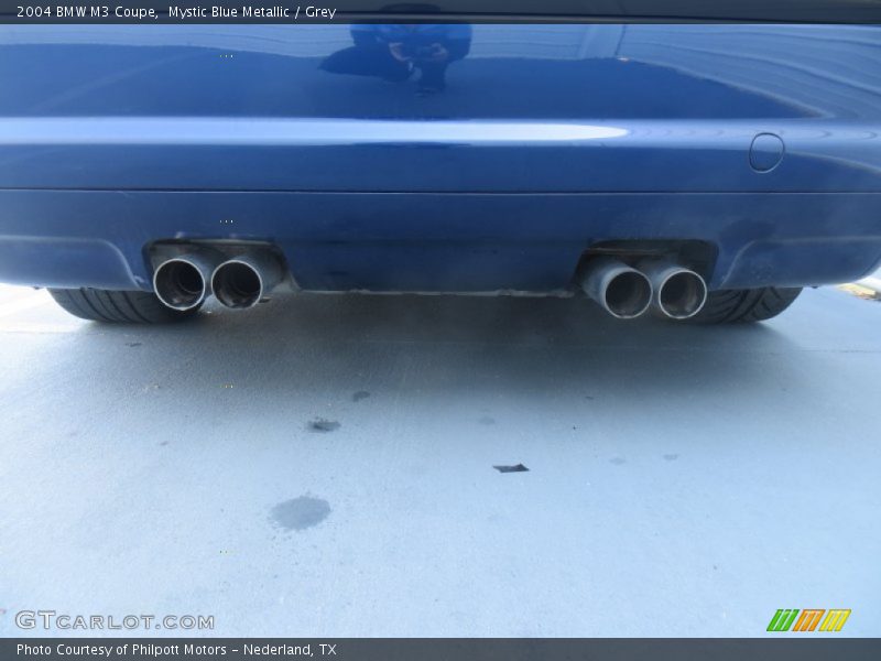 Mystic Blue Metallic / Grey 2004 BMW M3 Coupe