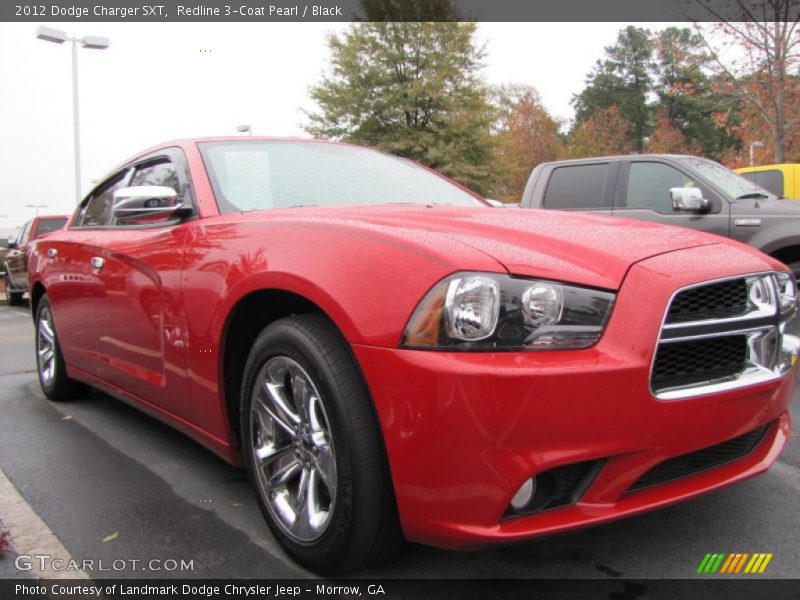 Redline 3-Coat Pearl / Black 2012 Dodge Charger SXT