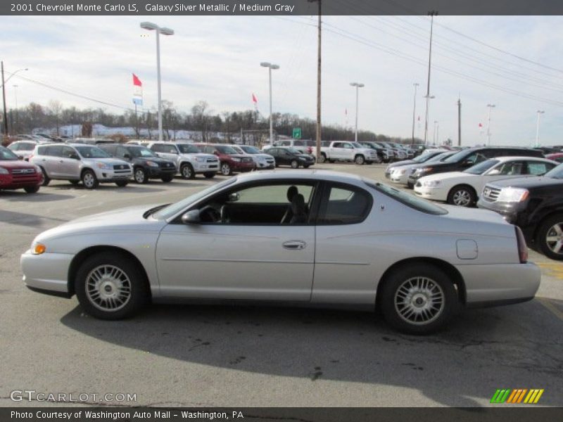 Galaxy Silver Metallic / Medium Gray 2001 Chevrolet Monte Carlo LS