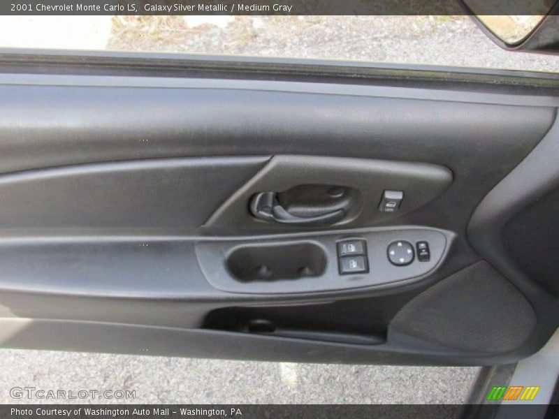 Galaxy Silver Metallic / Medium Gray 2001 Chevrolet Monte Carlo LS