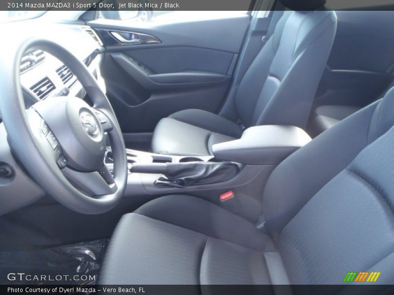 Jet Black Mica / Black 2014 Mazda MAZDA3 i Sport 5 Door