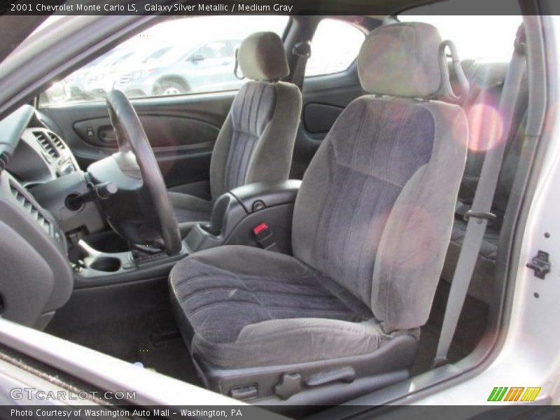 Galaxy Silver Metallic / Medium Gray 2001 Chevrolet Monte Carlo LS