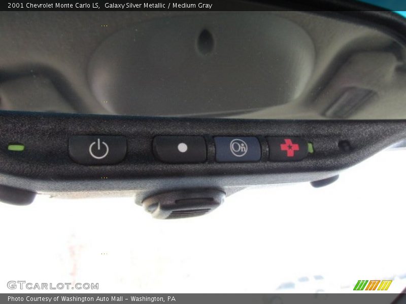 Galaxy Silver Metallic / Medium Gray 2001 Chevrolet Monte Carlo LS