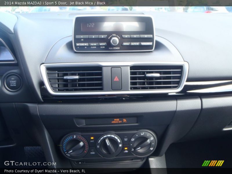 Jet Black Mica / Black 2014 Mazda MAZDA3 i Sport 5 Door