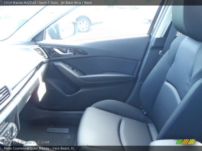 Jet Black Mica / Black 2014 Mazda MAZDA3 i Sport 5 Door