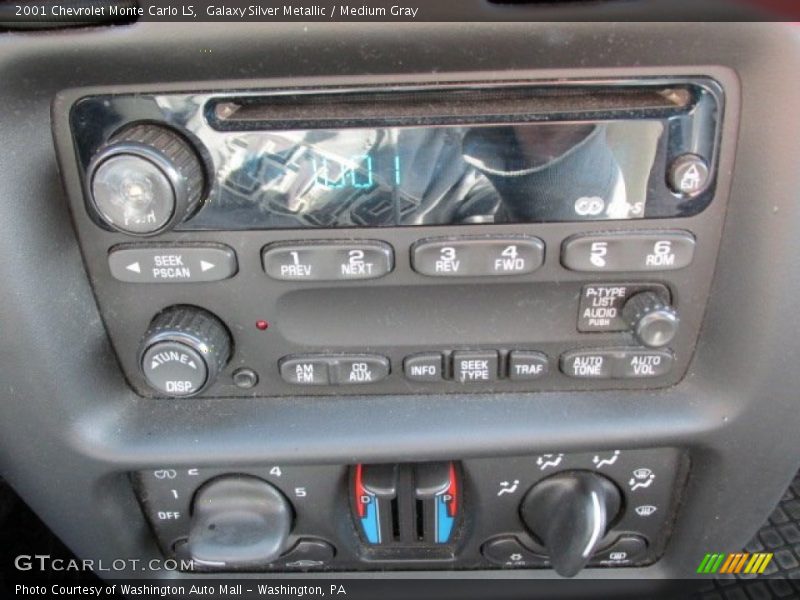 Galaxy Silver Metallic / Medium Gray 2001 Chevrolet Monte Carlo LS