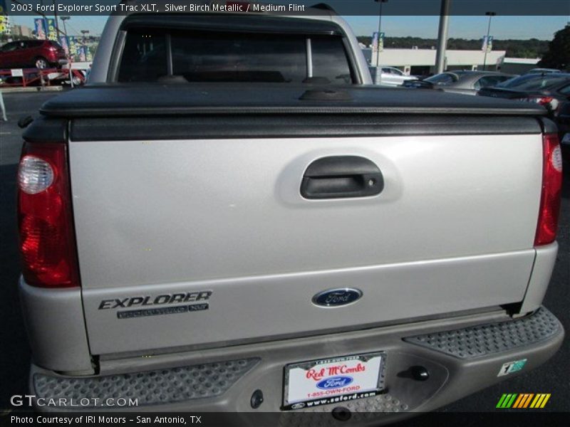 Silver Birch Metallic / Medium Flint 2003 Ford Explorer Sport Trac XLT