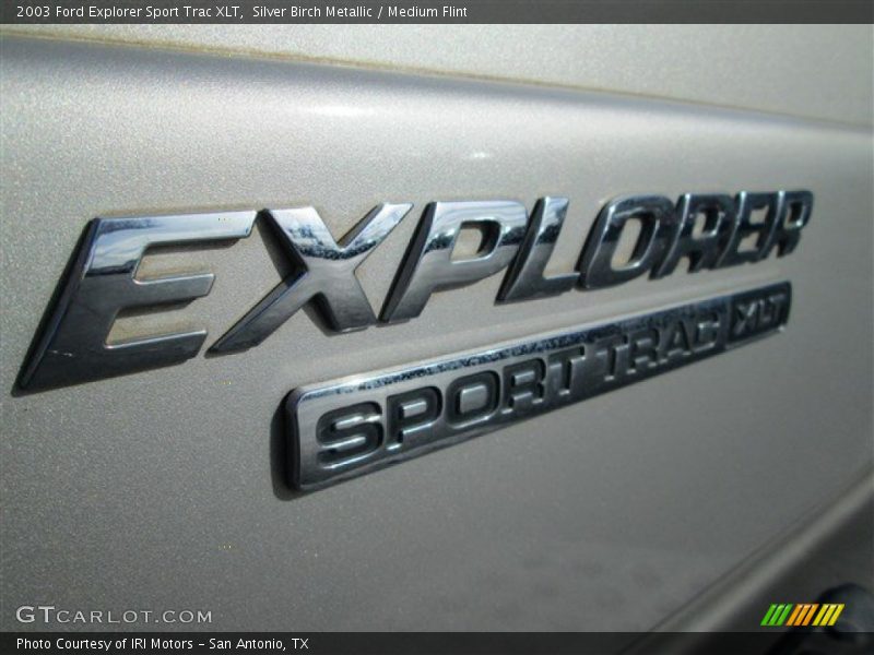 Silver Birch Metallic / Medium Flint 2003 Ford Explorer Sport Trac XLT