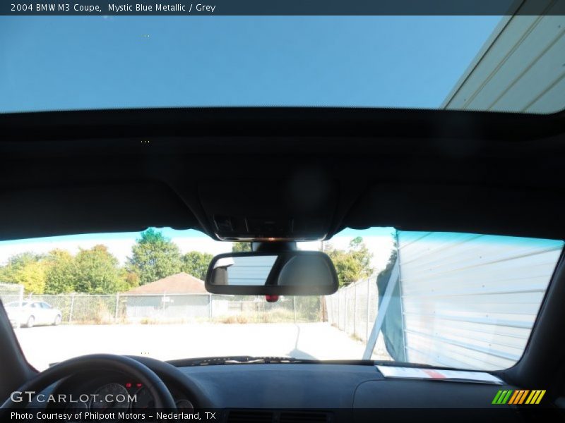 Mystic Blue Metallic / Grey 2004 BMW M3 Coupe