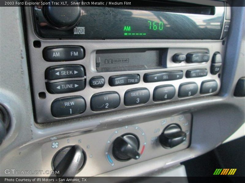 Silver Birch Metallic / Medium Flint 2003 Ford Explorer Sport Trac XLT