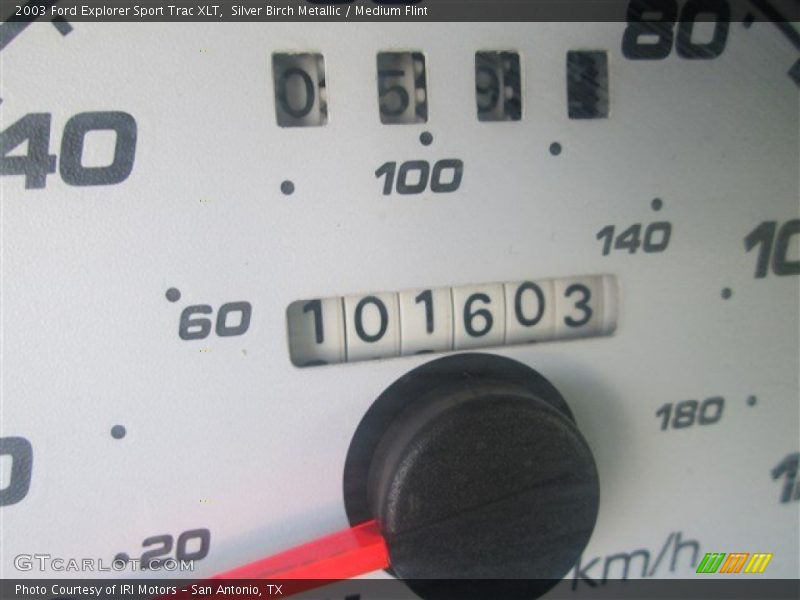 Silver Birch Metallic / Medium Flint 2003 Ford Explorer Sport Trac XLT