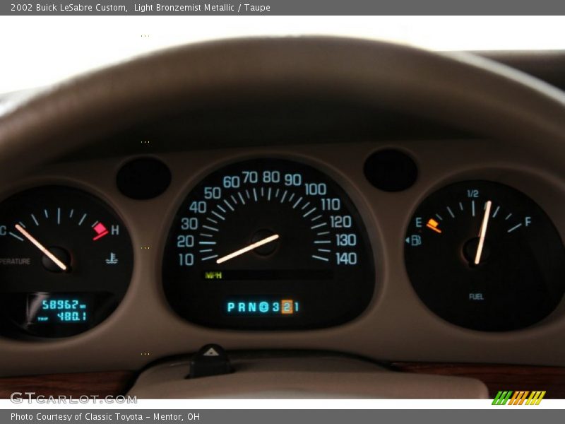 Light Bronzemist Metallic / Taupe 2002 Buick LeSabre Custom