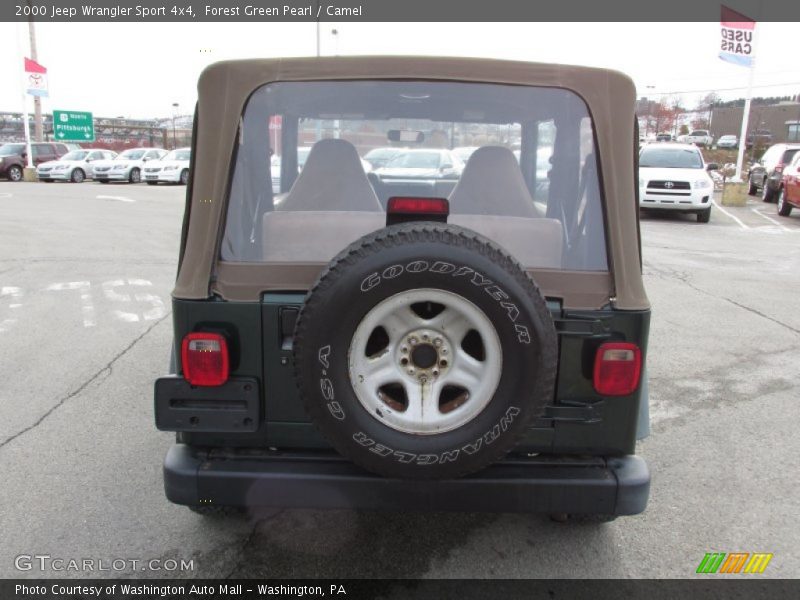 Forest Green Pearl / Camel 2000 Jeep Wrangler Sport 4x4