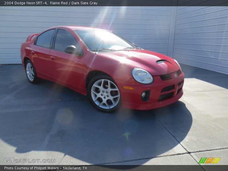 Flame Red / Dark Slate Gray 2004 Dodge Neon SRT-4