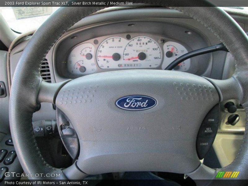 Silver Birch Metallic / Medium Flint 2003 Ford Explorer Sport Trac XLT