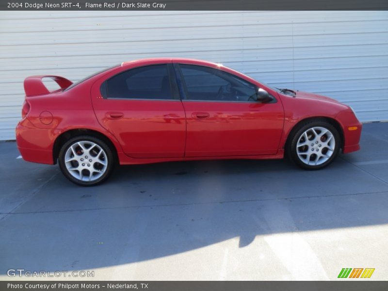 Flame Red / Dark Slate Gray 2004 Dodge Neon SRT-4