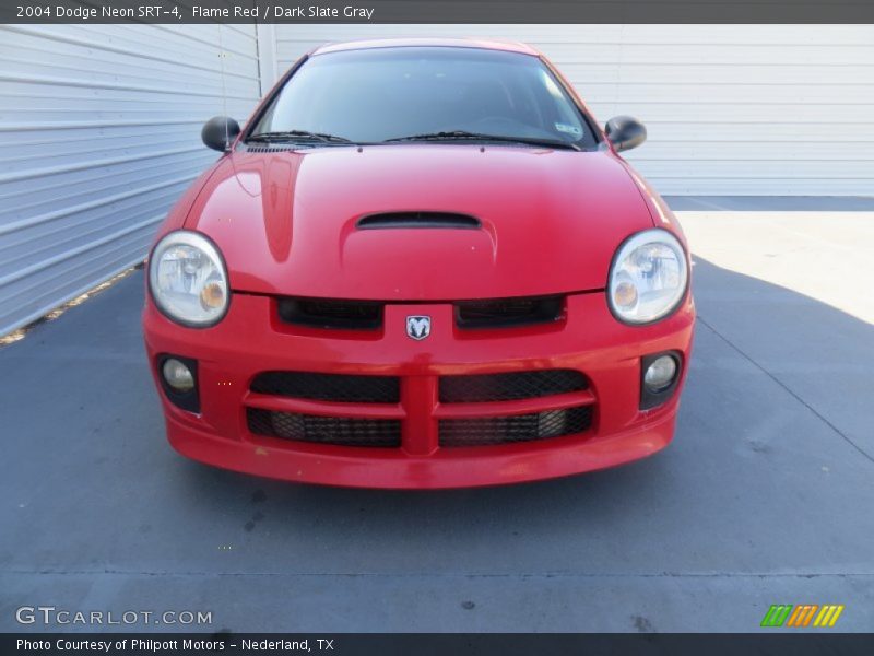 Flame Red / Dark Slate Gray 2004 Dodge Neon SRT-4