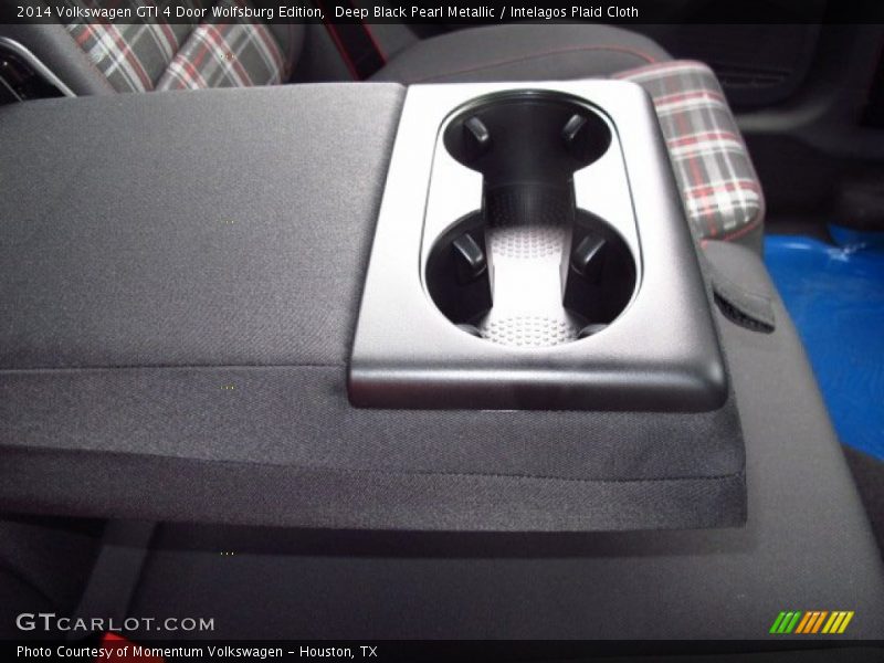 Deep Black Pearl Metallic / Intelagos Plaid Cloth 2014 Volkswagen GTI 4 Door Wolfsburg Edition