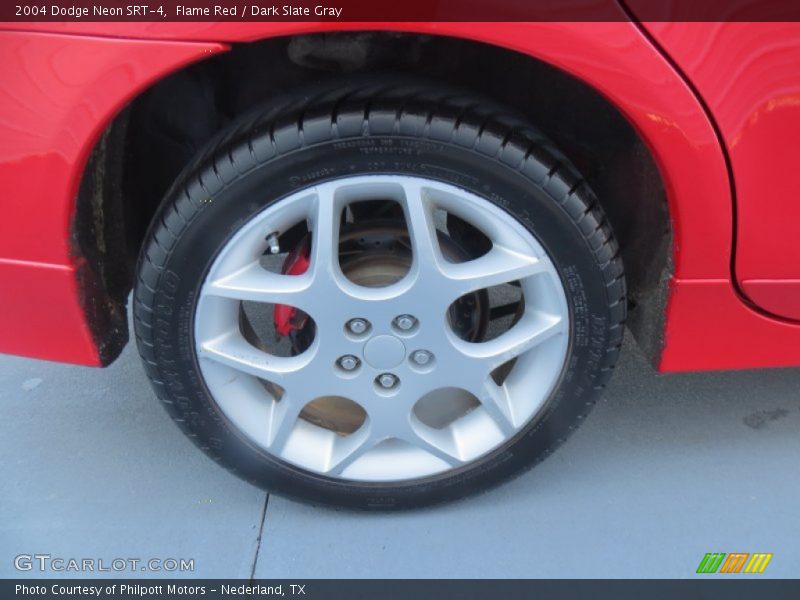 Flame Red / Dark Slate Gray 2004 Dodge Neon SRT-4