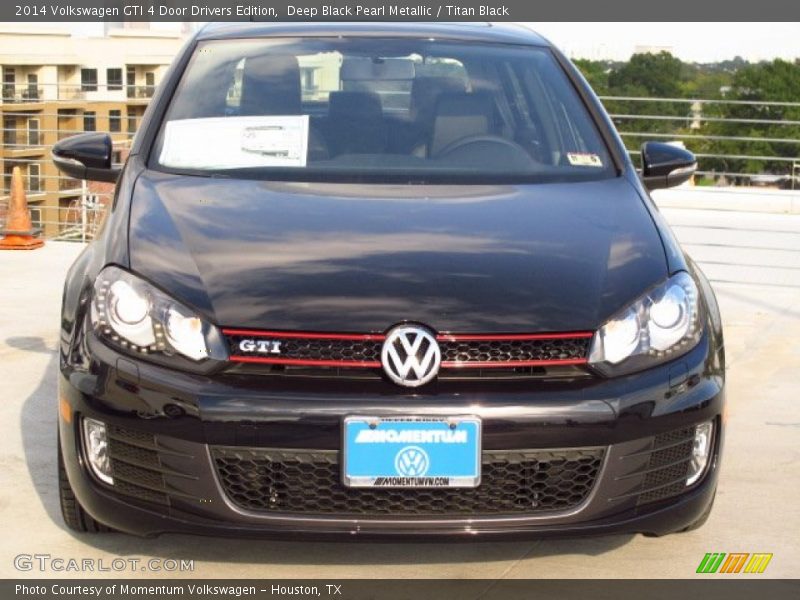 Deep Black Pearl Metallic / Titan Black 2014 Volkswagen GTI 4 Door Drivers Edition