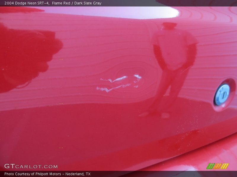 Flame Red / Dark Slate Gray 2004 Dodge Neon SRT-4