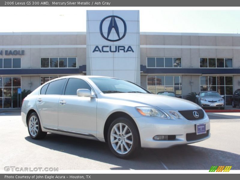 Mercury Silver Metallic / Ash Gray 2006 Lexus GS 300 AWD