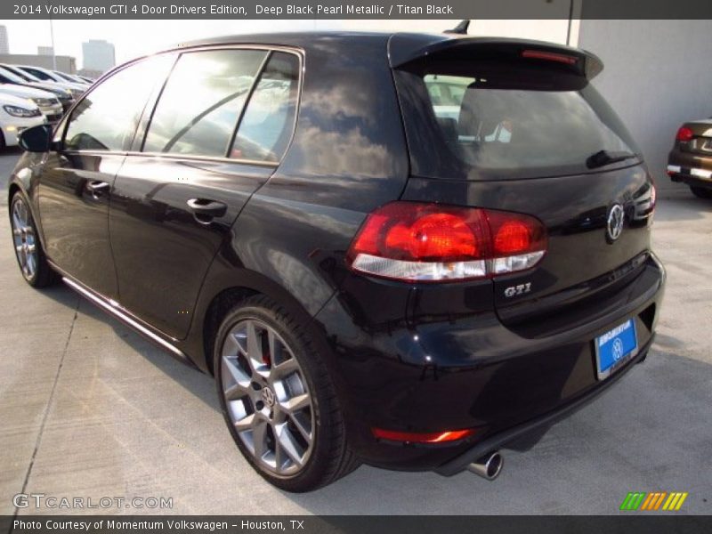 Deep Black Pearl Metallic / Titan Black 2014 Volkswagen GTI 4 Door Drivers Edition