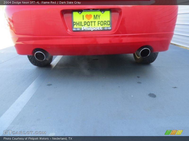 Flame Red / Dark Slate Gray 2004 Dodge Neon SRT-4