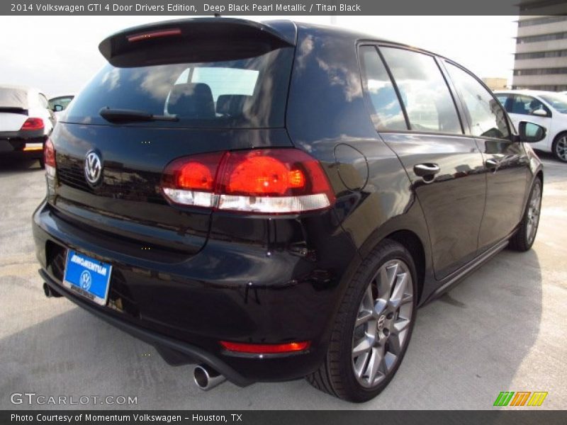 Deep Black Pearl Metallic / Titan Black 2014 Volkswagen GTI 4 Door Drivers Edition