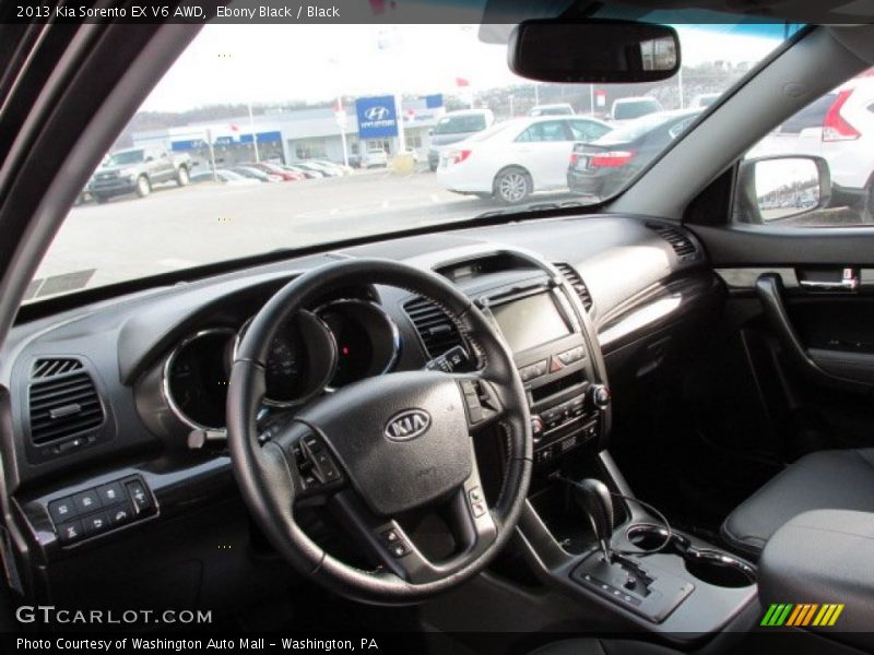 Dashboard of 2013 Sorento EX V6 AWD