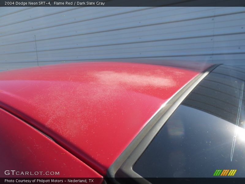 Flame Red / Dark Slate Gray 2004 Dodge Neon SRT-4