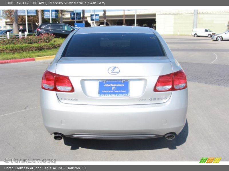 Mercury Silver Metallic / Ash Gray 2006 Lexus GS 300 AWD