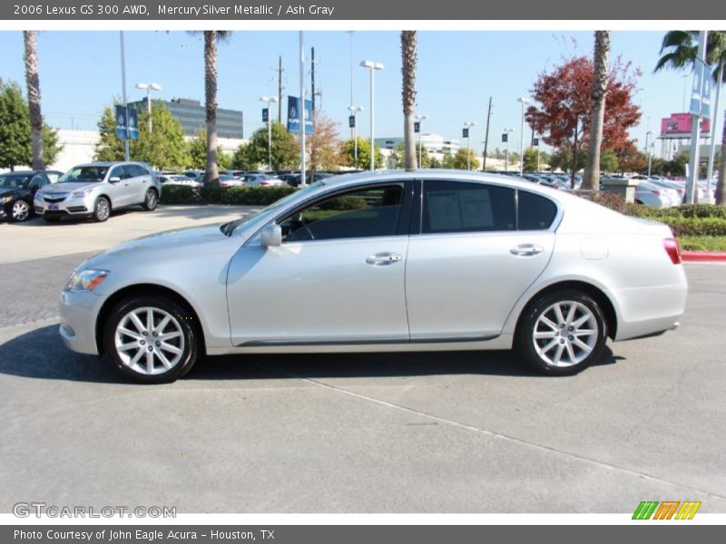 Mercury Silver Metallic / Ash Gray 2006 Lexus GS 300 AWD