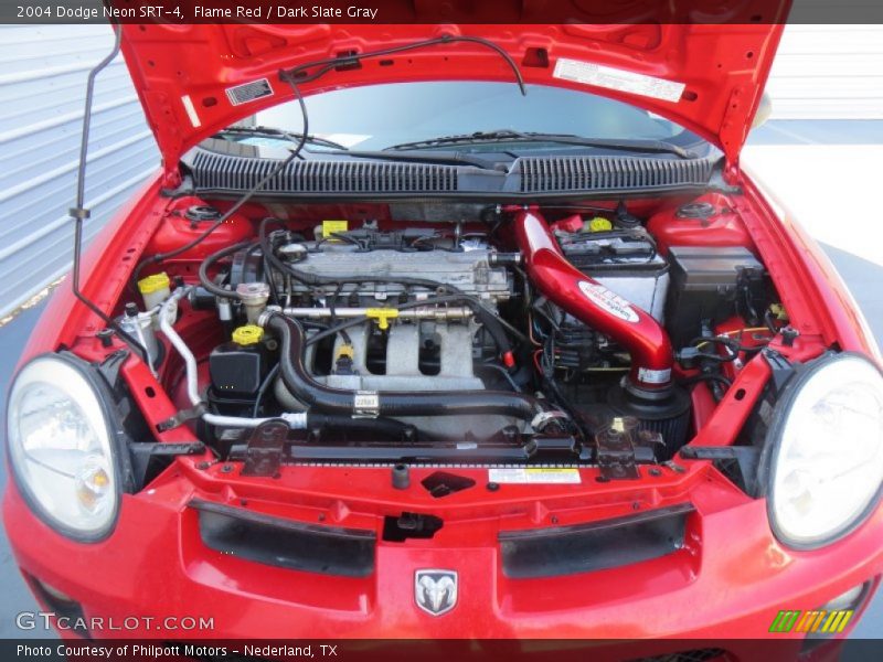 Flame Red / Dark Slate Gray 2004 Dodge Neon SRT-4