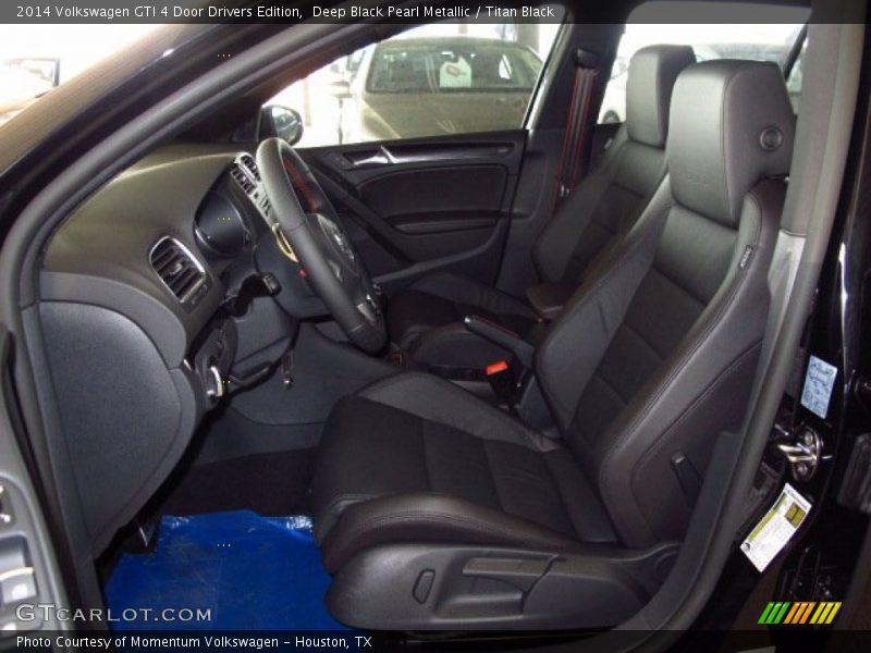 Front Seat of 2014 GTI 4 Door Drivers Edition