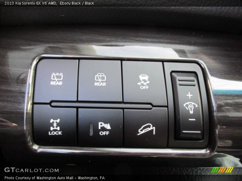 Controls of 2013 Sorento EX V6 AWD