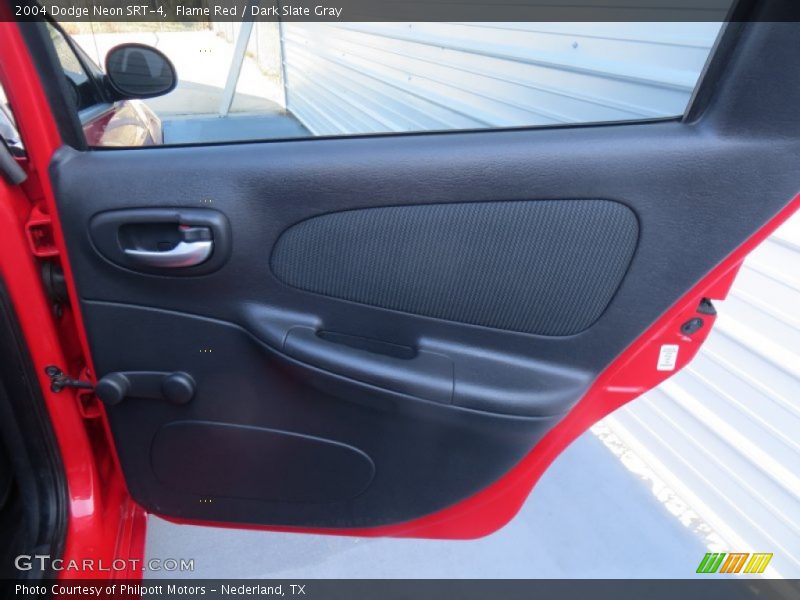 Flame Red / Dark Slate Gray 2004 Dodge Neon SRT-4