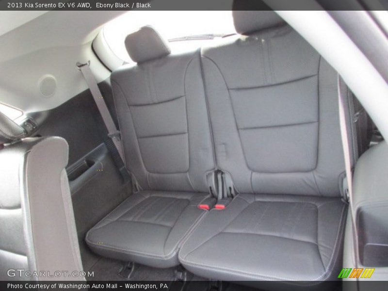 Ebony Black / Black 2013 Kia Sorento EX V6 AWD