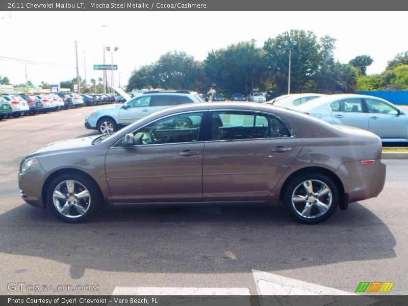 Mocha Steel Metallic / Cocoa/Cashmere 2011 Chevrolet Malibu LT