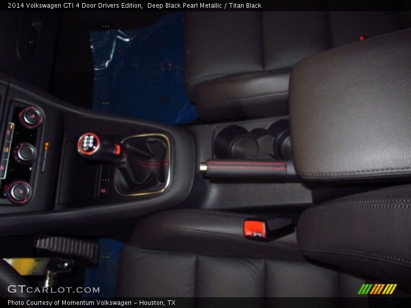 Deep Black Pearl Metallic / Titan Black 2014 Volkswagen GTI 4 Door Drivers Edition