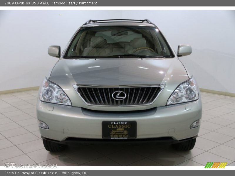 Bamboo Pearl / Parchment 2009 Lexus RX 350 AWD