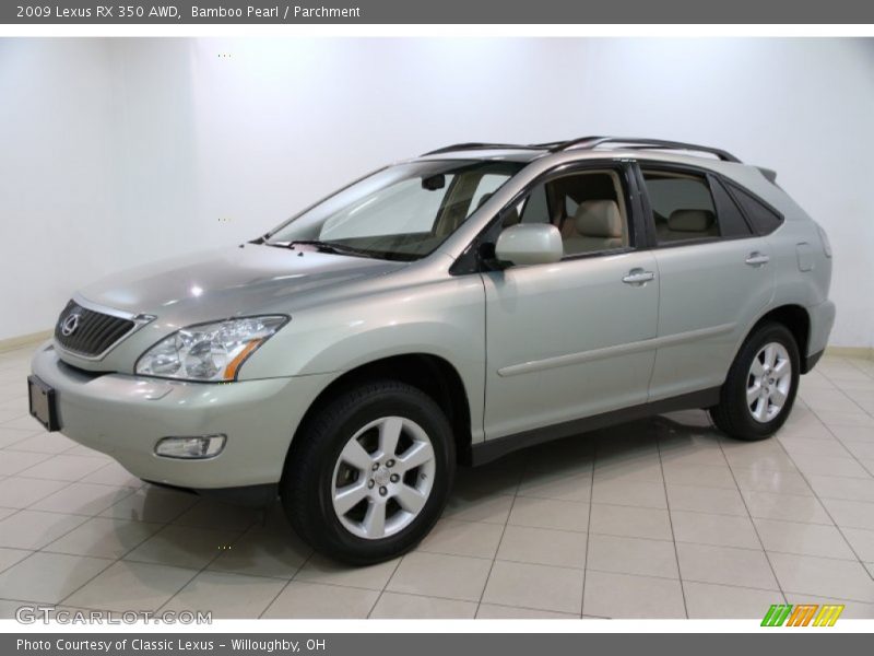Bamboo Pearl / Parchment 2009 Lexus RX 350 AWD