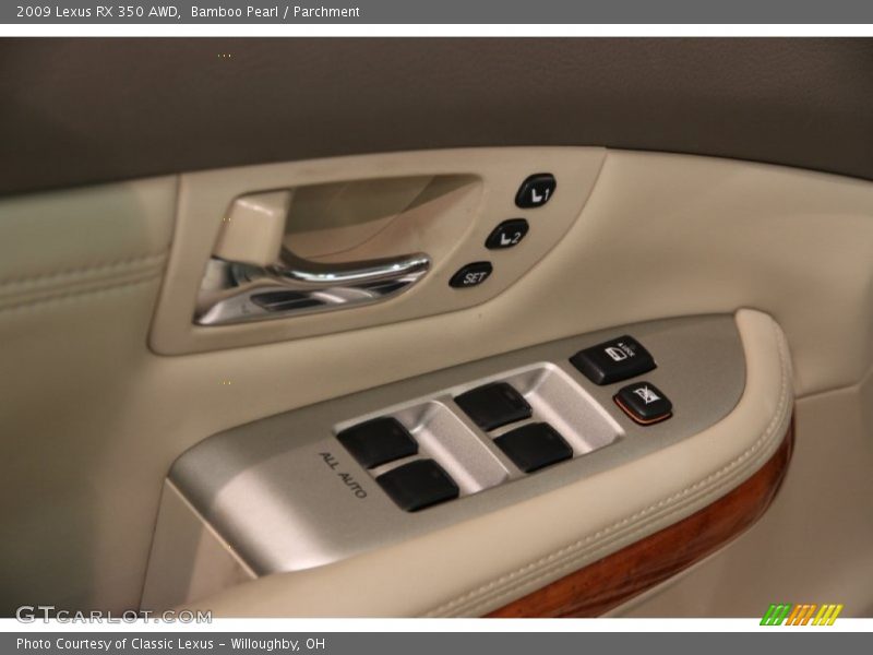 Bamboo Pearl / Parchment 2009 Lexus RX 350 AWD