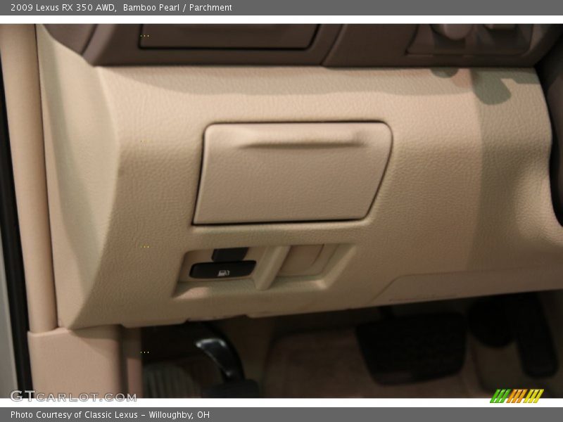 Bamboo Pearl / Parchment 2009 Lexus RX 350 AWD